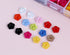 525pcs 1/2 inch (12.5mm) 11 Colors Flower Shape Resin Buttons for Sewing Blouse Shirts 2 Holes Button DIY Crafts Projects Scrapbooking DIY Project...