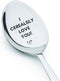 I Cerealsly Love You- Engraved Cereal Spoon | Wedding Present | Unique Cooking Gift | Token Of Love On Special Occasions | Valentine's Day | Birth...