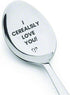 I Cerealsly Love You- Engraved Cereal Spoon | Wedding Present | Unique Cooking Gift | Token Of Love On Special Occasions | Valentine's Day | Birth...