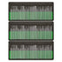 Diamond Burr Bits Drill Kit for Rotary Tool Metal Woodworking Router Grinding Engraving Carving- 1/8"(3mm) Shank Pack of 90Pcs/ 3 Sets...