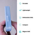 Dental Mouthguard Containers, Rattle-Free Orthodontic Retainer Cases, Clear Aligner Cases Slim for Household and Travel - Light & Easy to Carry...