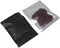 PABCK 100 Pcs Matte Black 4.7x7 inch (Inside Size 4.1x5.7 inch) Front Window Resealable Foil Zipper Lock Pouch for Zip Reclosable Lock Food Storag...