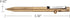 SMOOTHERPRO Heavy Weight Solid Brass Bolt Action Pen Compatible with Parker Refill for Tremor Parkinson Arthritic Hands EDC Office Business Signat...