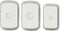 Long qi Doorbell wireless home ultra remote electronic remote control switch no punching one tow one tow two villa elderly caller (Silver (one but...