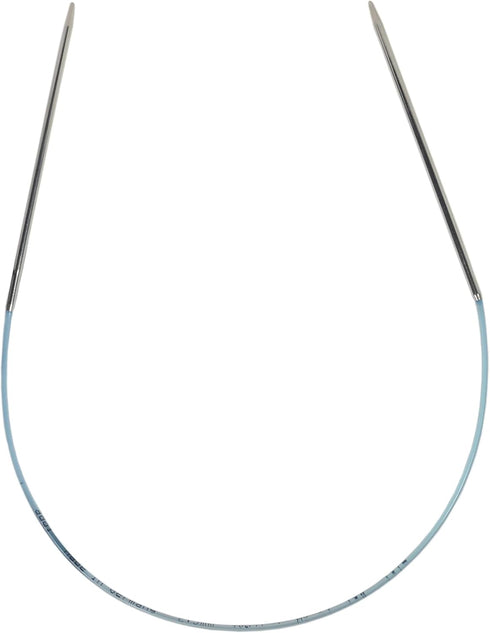 addi Knitting Needle Turbo Circular Skacel Blue Cord 12 inch (30cm) Size US 07 (4.5mm)...