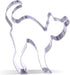 4.2 inch Scared Cat Cookie Cutter - Stainless Steel...