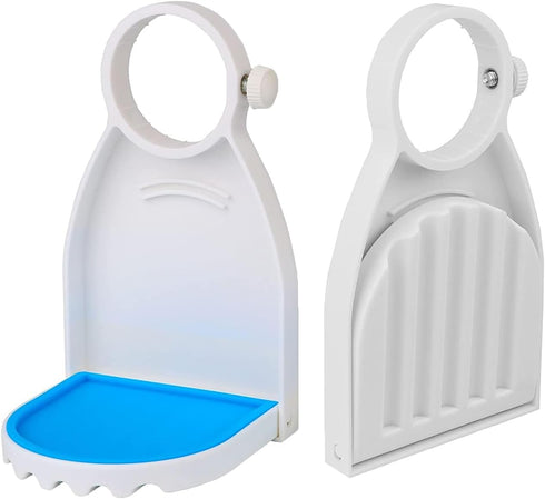 WEYICHUANG Laundry Detergent Drip Catcher, Laundry Detergent Cup Holder,Fabric Softener Gadget Cup Holder,Tidy Laundry Room,No More Mess or Leaks(...