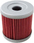 HIFROM Pack of 5 Oil Filter Replacement for Suzuki DRZ400E DRZ400S DRZ400SM 2000-2013 Replace HF139 & KN139...