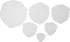 GIR: Get It Right Reusable Stretch Lids, 6-Piece Round, Frost...