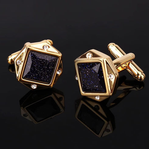 Men’s Tie Clip and Cufflinks Set with Gift Box (6pcs Tuxedo Studs Giveaways) for Wedding Anniversary Birthday or Business...