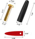 Prize Wheel Pegs & Red Pointer Replacement Kit Prize Wheel Replacement for Trade Show Carnival Party Pub...
