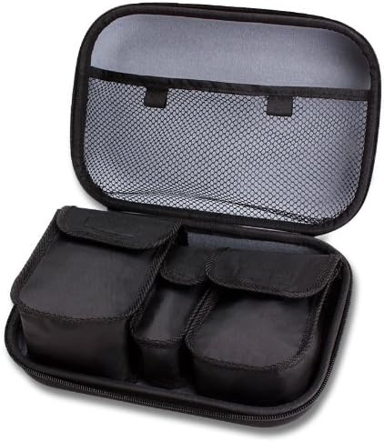 USA Gear Diabetic Supplies Travel Case Organizer for Blood Glucose Monitoring Systems, Syringes, Pens, Insulin Vials & Lancets - ACCU-CHEK Nano, B...