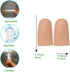 Gel Finger Protectors Finger Caps Silicone Fingertips Protection - Finger Cots Great for Trigger Finger, Finger Arthritis, Finger Cracking and Oth...