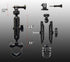 360°Motorcycle Camera Mount for GoPro Bike Holder Handlebar Mount Bracket 1/4 Metal Stand GoPro Hero10/9/8/7/6/5/4/3+ Action Cameras Accessory (Fi...
