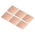 MECCANIXITY Heatsink Copper Pad Shim 20mm x 20mm x 0.3mm Thermal Conductive Heat Sink for Electronic Chip Cooling Pack of 6...