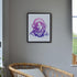 Female Astronaut Stencil 11.8×11.8inch Spacewoman Stencil Template Space Theme Drawing Stencil with Paint Brush for Walls Fabric Furniture Room De...