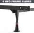 Kings Brand Furniture - Plastic Bed Frame Glide Legs - Bed Frame Leg Feet to Replacement Wheels - Set of 6...