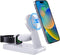 3-in-1 Foldable Travel Charging Station. Sturdy and Portable. Compatible with MagSafe for iPhone 12, 13, 14, 15, Apple Watch and AirPods Pro....