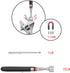3 Pack Telescoping Magnet Pick-up Tool Set - Retrieving Telescoping Magnet Pickup Tools?Extendable Magnetic Pick Up Tools?Bendable Spring Magnet S...