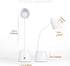 LED Desk Lamp, Desk Light with 3 Light Modes, Stepless Dimming, USB Rechargeable Touch 360 ° Flexible Gooseneck with Pen Holder and Cell Phone Sta...