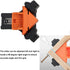 90 Degree Angle Corner Clamps for Woodworking, ABS Fast Adjustable Spring Corner Clip Fixer Woodworker Swing Clamp Tools Right Angle Clamp for Pho...