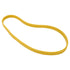 2 Pcs Rubber Band Saw Tires Yellow Wear Resistance Noise Reduction Nonslip Band Saw Tire for 10 Inch Band Saw Wheel, Band Saw Tires Replaces and B...