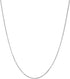 Hawaiian Silver Jewelry 1.3mm Sterling Silver Box Chain – Simple Silver Box Chain Necklace 16-36-inch – Exquisite Silver Box Chain Necklace for Me...