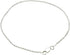Bracelets, Anklets by Joyful Creations Sterling Silver 1.5mm Diamond-Cut Rope Nickel Free Chain Anklet Italy, 10"...