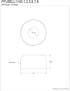 Kingston Brass PFLBELL1140 Made to Match Bell Flange, Matte Black...