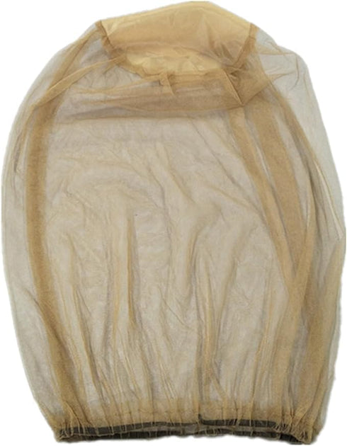 Golden Mosquitoes Head Net Mesh Face Neck Fly Netting Hoods from Protections Screen Net for Camping Travel Hiking Mosqui Fishing Hats Accessories...