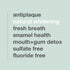 Davids Fluoride Free Toothpaste, Teeth Whitening, Antiplaque, SLS (Sulfate) Free, Promotes Enamel Health, Mouth & Gum Detox, EWG Verified, Natural...