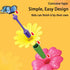 Blocks Toys Flower Garden for Girls Toys STEM, Educational Toy Gardening Pretend Play Set Upgrade DIY Flower Stacking Toys for Kids Preschool...