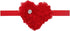 New baby elastic rose Heart-shaped headband <11>...