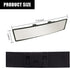 1 PC Rear View Mirror, 11.4 inch Panoramic Rearview Mirror, Interior Clip-on Wide Angle Rear View Mirror, Reduce Blind Spot Effectively Universal ...