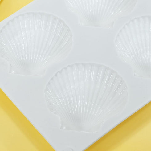Cake Mold Shell Shaped Silicone Baking Cookie Biscuit Mold DIY Bakeware Pan Mould Kitchen Accessories (Shell J_11.8 X6.8 X1 inch)...
