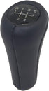 Pursuestar Black Full Leather 5 Speed Manual Shift Knob for BMW 1 3 5 6 Series E30 E32 E34 E36 E38 E39 E46 E53 E60 E63 E83 E84 E90 E91 E92...