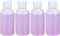 PE Plastic Food Grade Bottles, Wide Mouth Lab Reagent Bottle, Liquid/Solid Sample Seal Sample Storage Container Chemical Bottle (Translucent, 3.4o...