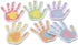 6Pcs Cute Hand Shaped Sticky Notes, Colorful Hand Self-Stick Notes Pads, Writing Memo Pads for Office Home...