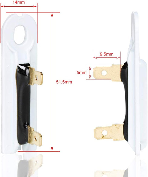 HIFROM 3977767 3387134 3392519 279816 Dryer Thermostat Fuse Kit Compatible with Dryer Fuse High-Quality