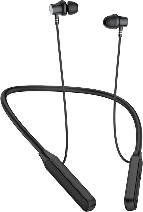 Neck Headphones Wireless Bluetooth?V5.2 with Microphone Neckband Bluetooth Headphones?35 Hours of Playtime in-Ear Bluetooth Neckband Earbuds IPX7 ...