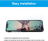 GLASS-M Blue Light Blocking Screen Protector for iPhone 12 /iPhone 12 Pro, Anti-Blue Ray Tempered Glass Film, Blue Ray Filter Eye Protection Scree...