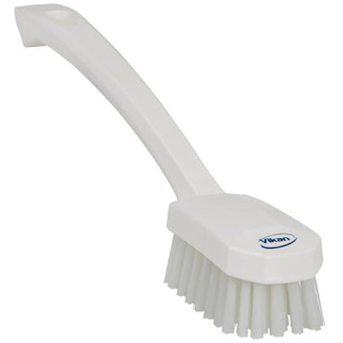 Vikan 30885 Brush,Utility,Medium,10.2",PP/PBT,White...