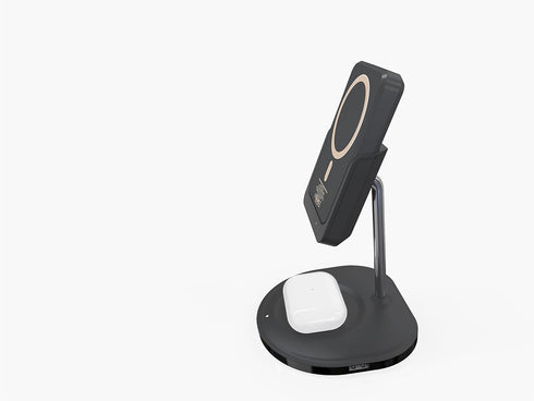 Charging Stand(Only/Does not Include Boosta Power Bank) with a 30W Adapter for RapidX Boosta Power Bank and Other iOS Devices, Compatible with iPh...