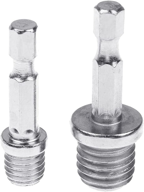Electric Drill Accessories, 2Pcs Hex Socket Adapter Converter, M10+M14, Woodworking, Impact Power Drill Sockets Adapter Chuck Hex Shank Converter ...