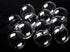Plastic Ball Ornament, 70mm, Clear, Pack of 12 (70 mm)...