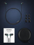 M3 Wired Earbuds Headphones, Stereo Earphones with Microphone and Extra Bass, Volume Control, Tangle-Free Reinforced Cable, in-Ear Headset for Pho...