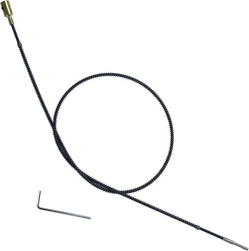 Inner Flex Shaft Cable, 1pc Internal Flexible Shaft Core Attachment with Spring for Hanging Grinder Power Carver Rotary Tool Replacement Accessori...