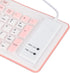 Heayzoki Roll Up Keyboard, Foldable Silicone Keyboard 103 Keys USB Wired Waterproof Mute Keyboard, Fadeless Foldable Keyboard for Pc Laptop Travel...
