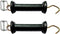 QMARK 2 Pack Electric Fence Gate, Electric Fence Gate Handle with Poly Tape Buckle, Spring Handle with Polytape End Buckle, Gate Handle with Poly ...