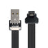 chenyang USB C Flat Cable USB 2.0 Male to USB C Male 90 Degree UP Angled Data Transfer Charging Ribbon Flex Extension Cable Adapter 0.2M...